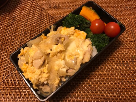 時短弁当（丼もの編）親子丼